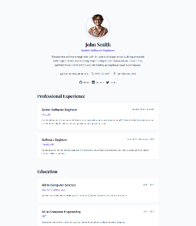 Modern Professional Theme